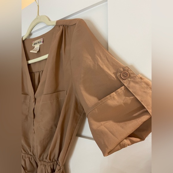 Mimi Chica beige blouse - Picture 2 of 5